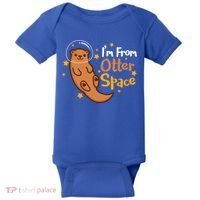 I'm From Otter Space Otter Pun Space Otter Cute Gift Baby Bodysuit thumb 0