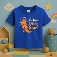 I'm From Otter Space Otter Pun Space Otter Cute Gift Toddler T-Shirt thumb 3