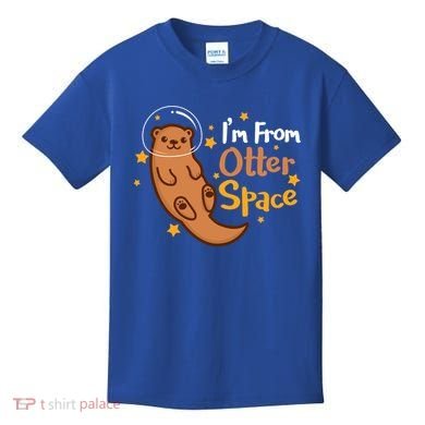 I'm From Otter Space Otter Pun Space Otter Cute Gift Kids T-Shirt