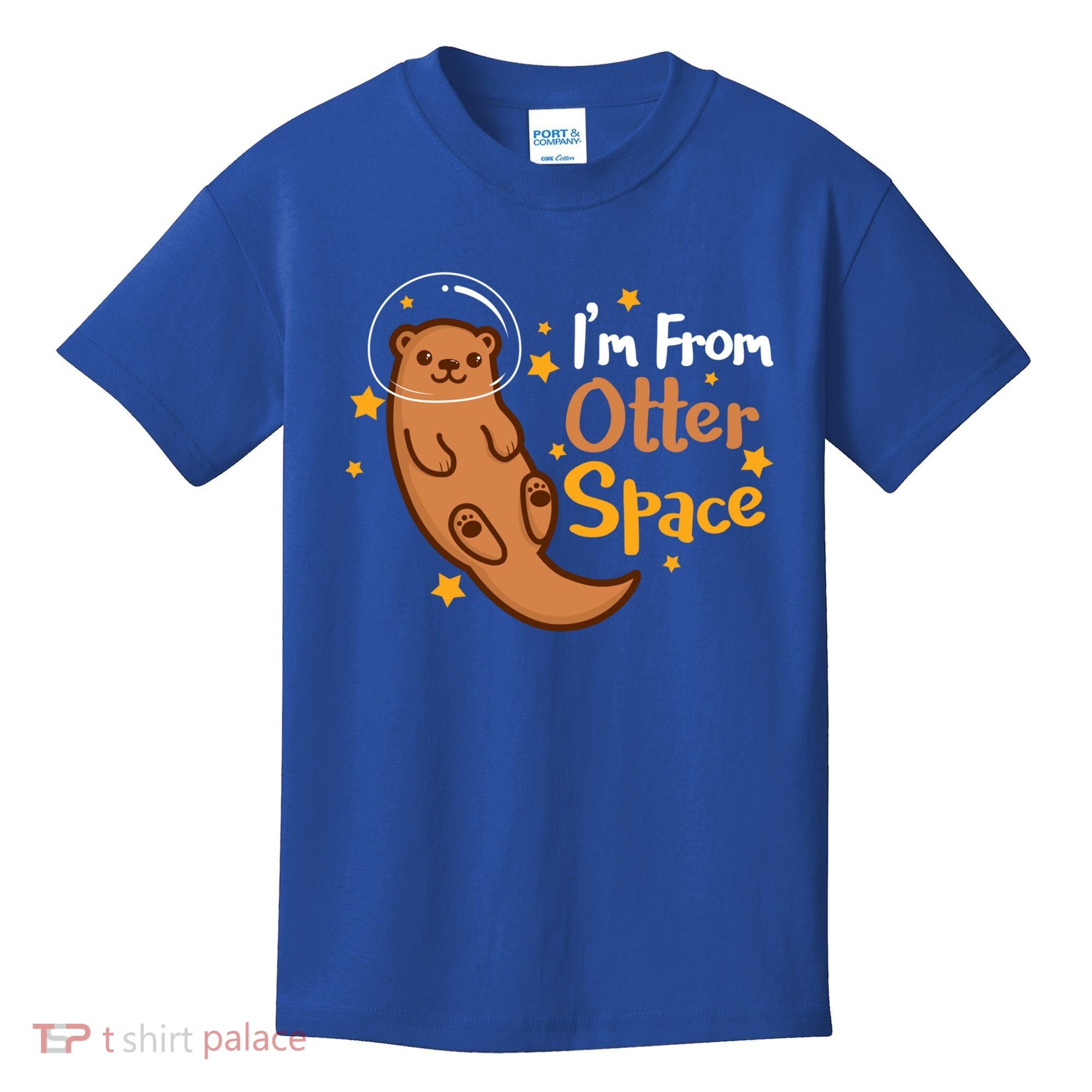 I'm From Otter Space Otter Pun Space Otter Cute Gift Kids T-Shirt