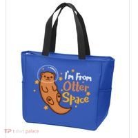I'm From Otter Space Otter Pun Space Otter Cute Gift Tote Bag thumb 3