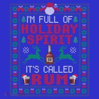 IM Full Of Holiday Spirit ItS Called Rum Christmas Cute Gift Women's Tank Top thumb 5
