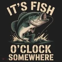 It's Fish O'Clock Somewhere Tumbler thumb 3
