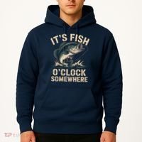 It's Fish O'Clock Somewhere Hoodie thumb 2