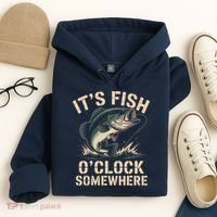 It's Fish O'Clock Somewhere Hoodie thumb 4