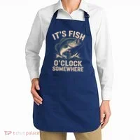 It's Fish O'Clock Somewhere Apron thumb 2