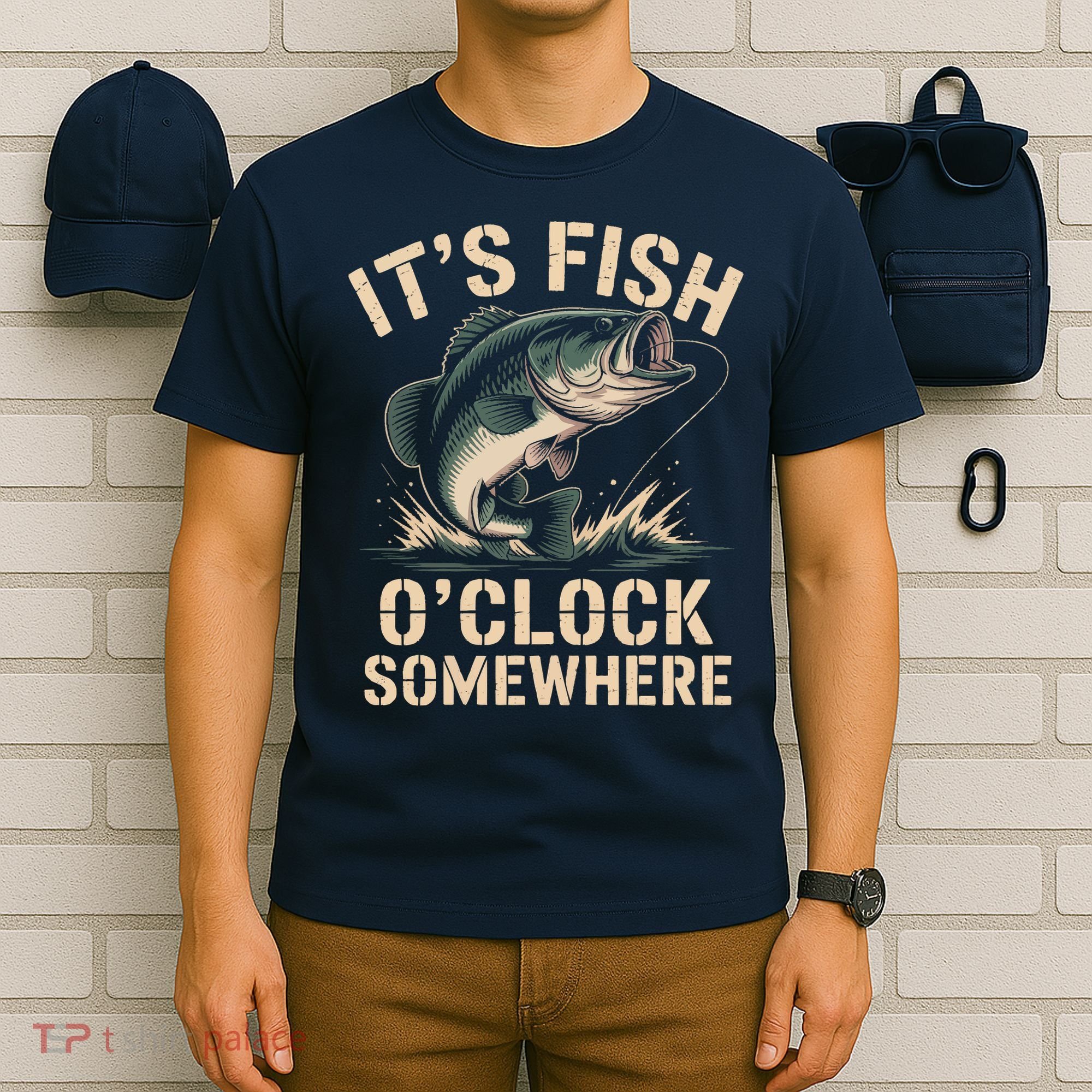 It's Fish O'Clock Somewhere T-Shirt