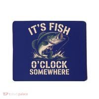 It's Fish O'Clock Somewhere Mousepad thumb 0
