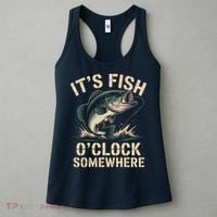 It's Fish O'Clock Somewhere Women's Tank Top thumb 3