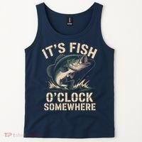 It's Fish O'Clock Somewhere Tank Top thumb 2