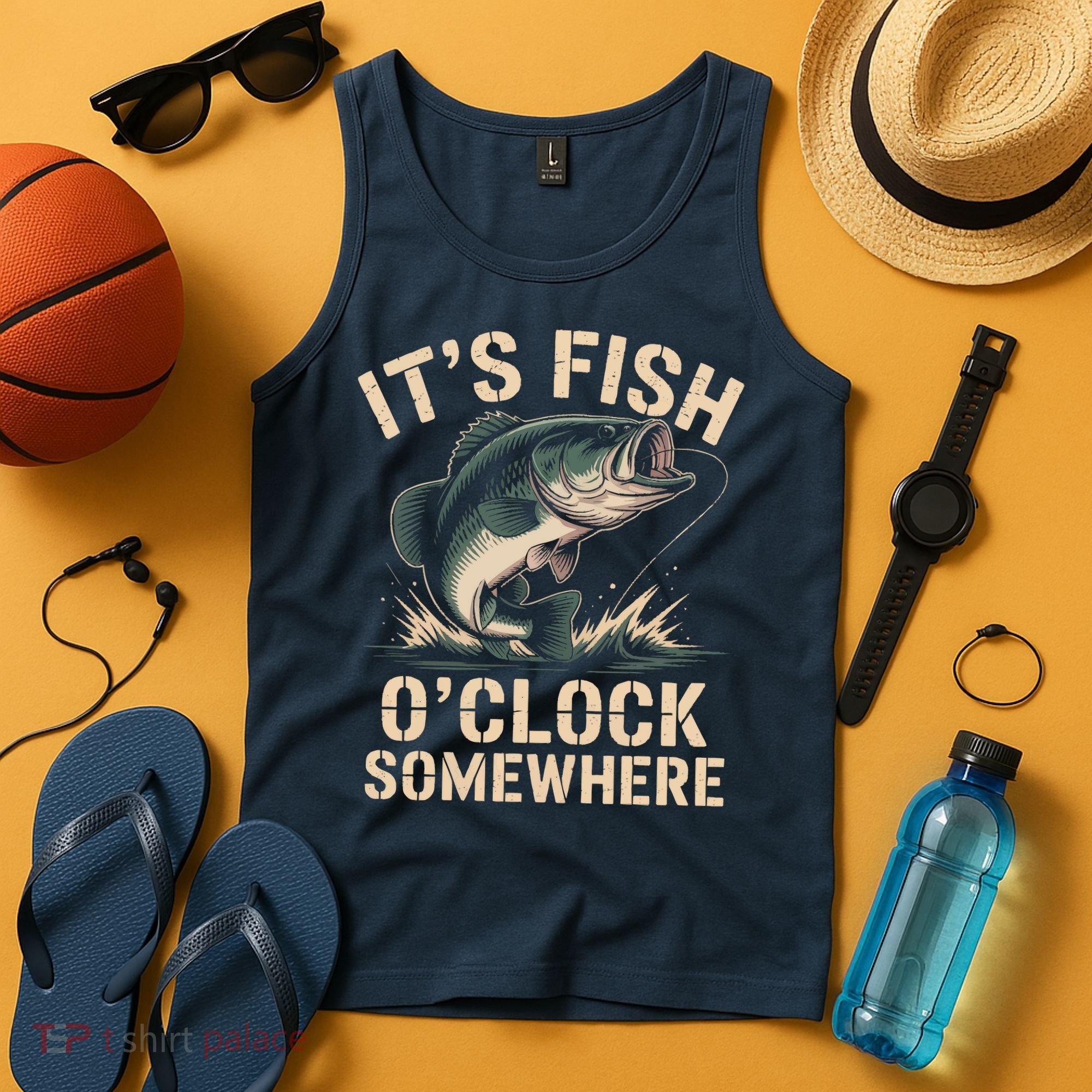 It's Fish O'Clock Somewhere Tank Top