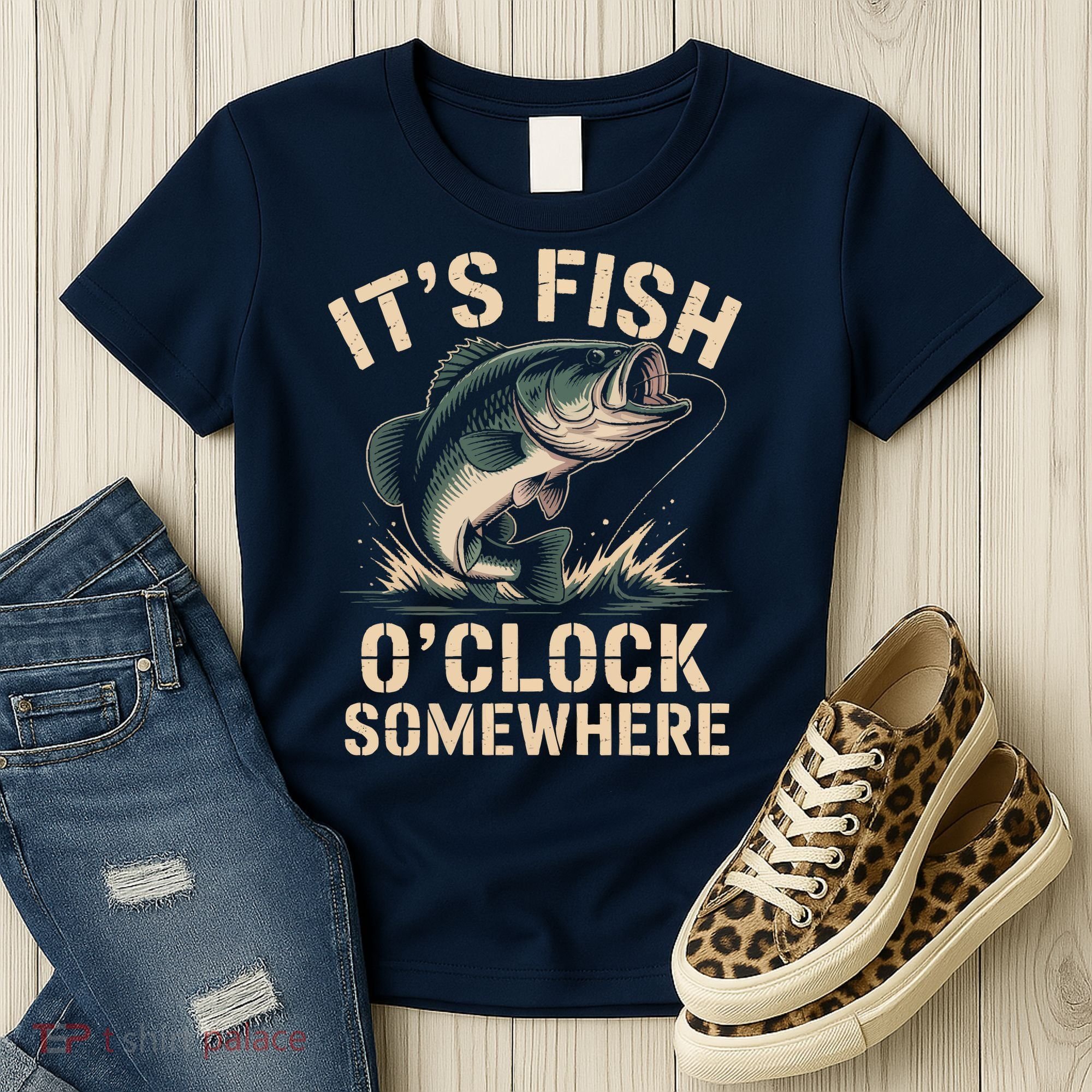 It's Fish O'Clock Somewhere Women's T-Shirt