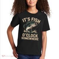 It's Fish O'Clock Somewhere Kids T-Shirt thumb 2