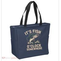 It's Fish O'Clock Somewhere Tote Bag thumb 2