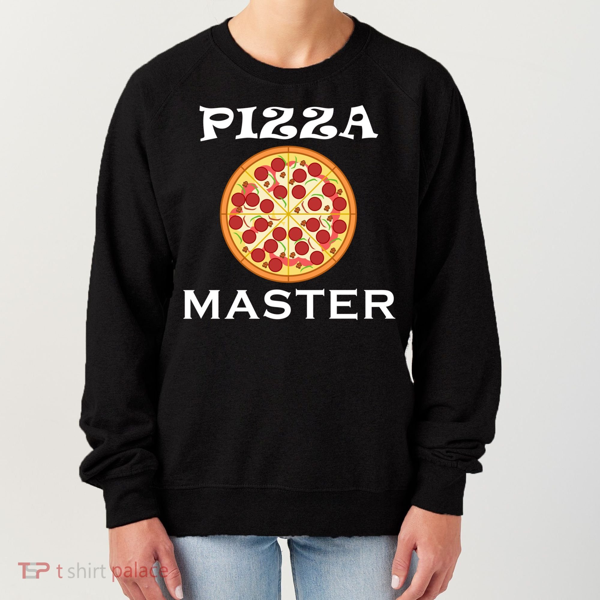 Italian Food Pizza Making Funny Pizza Master Gift Women's Sweatshirt