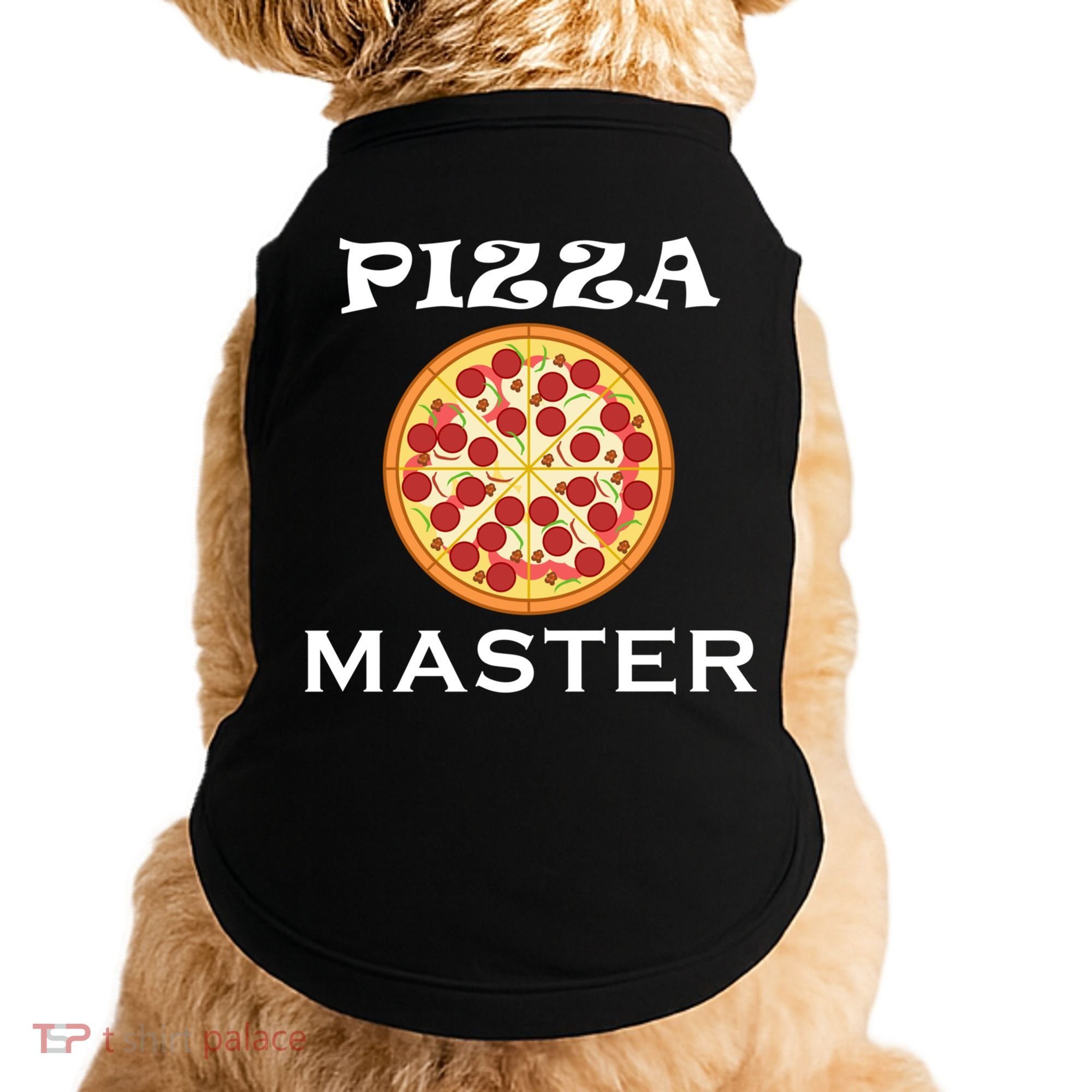 Italian Food Pizza Making Funny Pizza Master Gift Doggie Tank