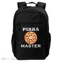 Italian Food Pizza Making Funny Pizza Master Gift Backpack thumb 0