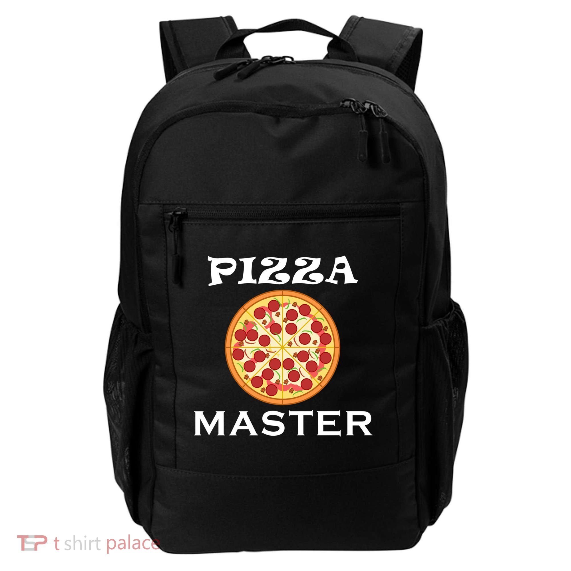 Italian Food Pizza Making Funny Pizza Master Gift Backpack
