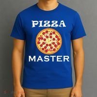 Italian Food Pizza Making Funny Pizza Master Gift T-Shirt thumb 3