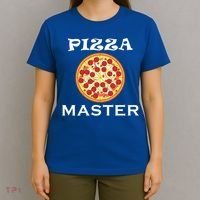 Italian Food Pizza Making Funny Pizza Master Gift T-Shirt thumb 4