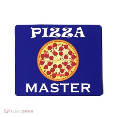 Italian Food Pizza Making Funny Pizza Master Gift Mousepad