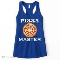 Italian Food Pizza Making Funny Pizza Master Gift Women's Tank Top thumb 0