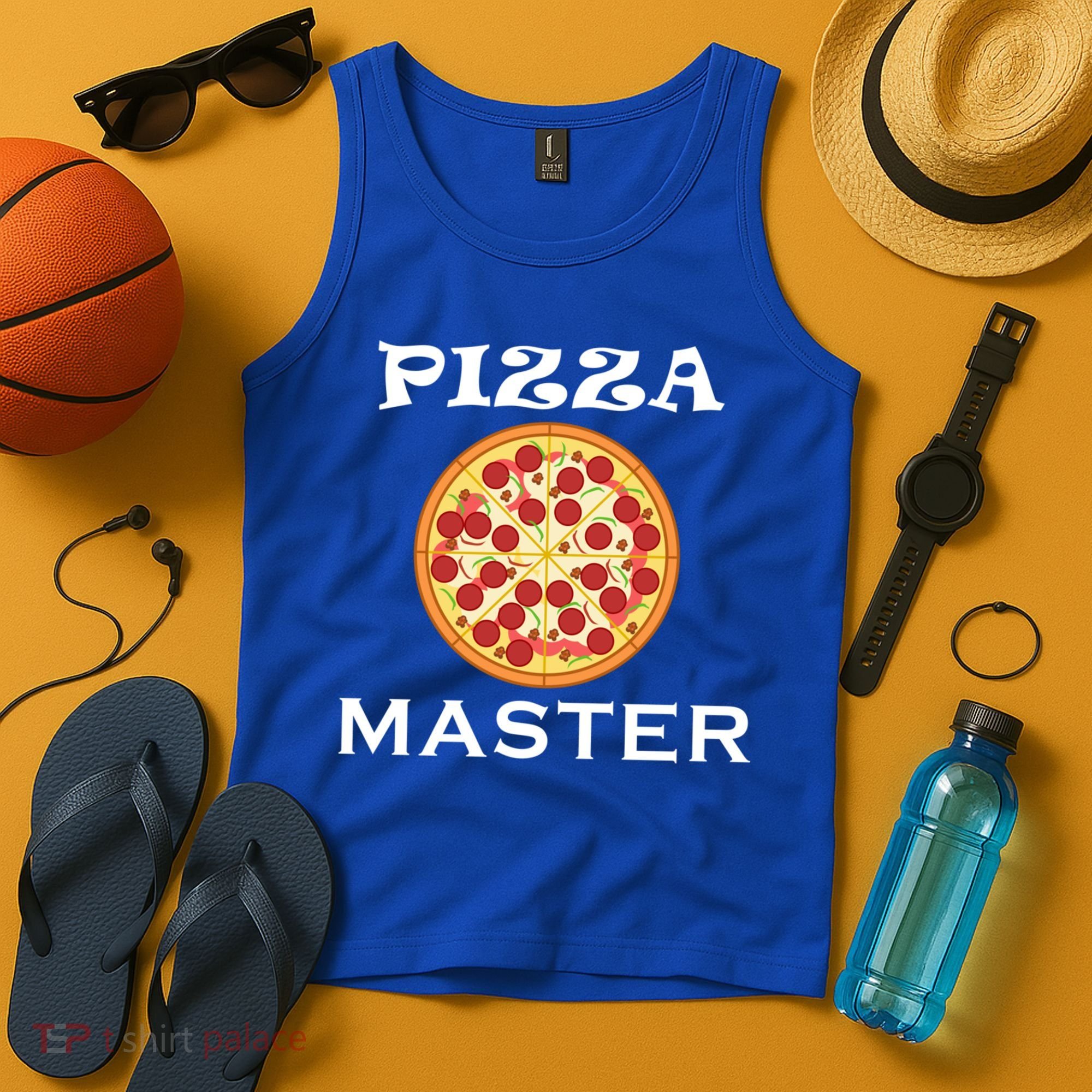 Italian Food Pizza Making Funny Pizza Master Gift Tank Top