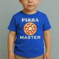 Italian Food Pizza Making Funny Pizza Master Gift Toddler T-Shirt thumb 2