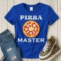 Italian Food Pizza Making Funny Pizza Master Gift Women's T-Shirt thumb 3