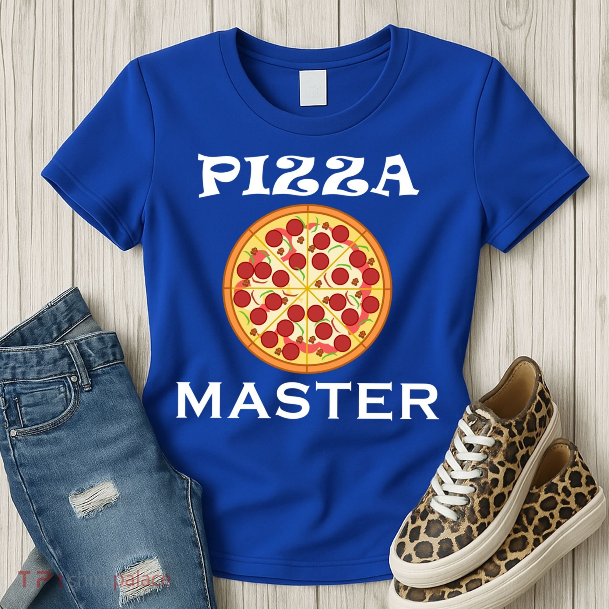 Italian Food Pizza Making Funny Pizza Master Gift Women's T-Shirt