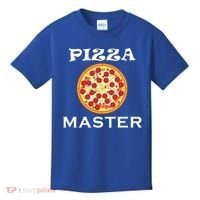 Italian Food Pizza Making Funny Pizza Master Gift Kids T-Shirt thumb 0