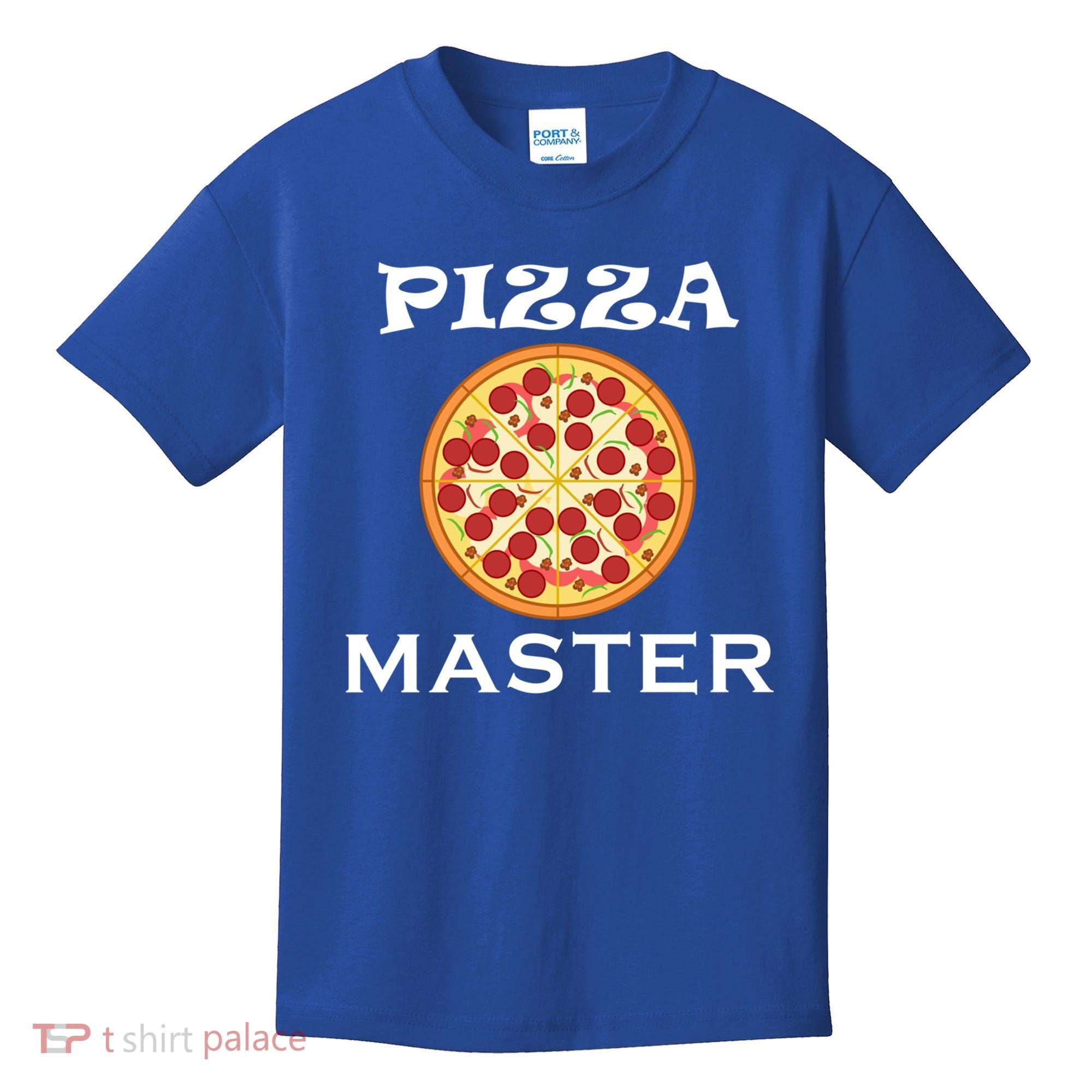 Italian Food Pizza Making Funny Pizza Master Gift Kids T-Shirt