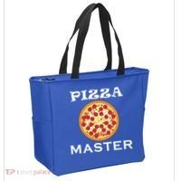 Italian Food Pizza Making Funny Pizza Master Gift Tote Bag thumb 2