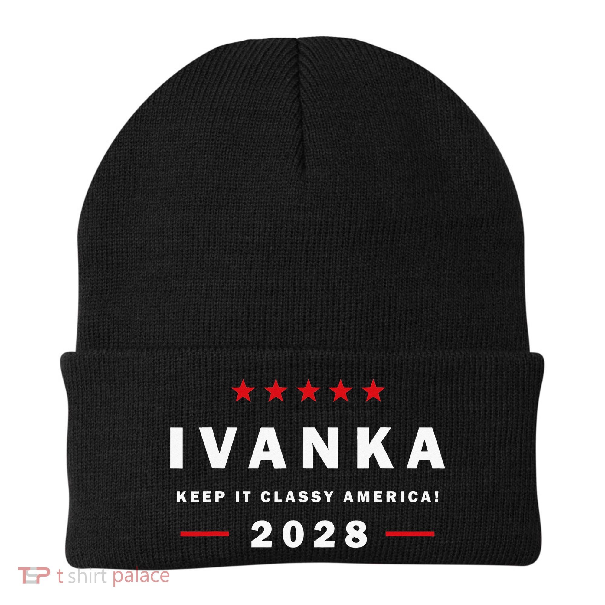 Ivanka For President In 2028 Elections For Political Rallies Beanie