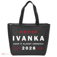 Ivanka For President In 2028 Elections For Political Rallies Tote Bag thumb 0