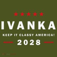 Ivanka For President In 2028 Elections For Political Rallies Long Sleeve Shirt thumb 2