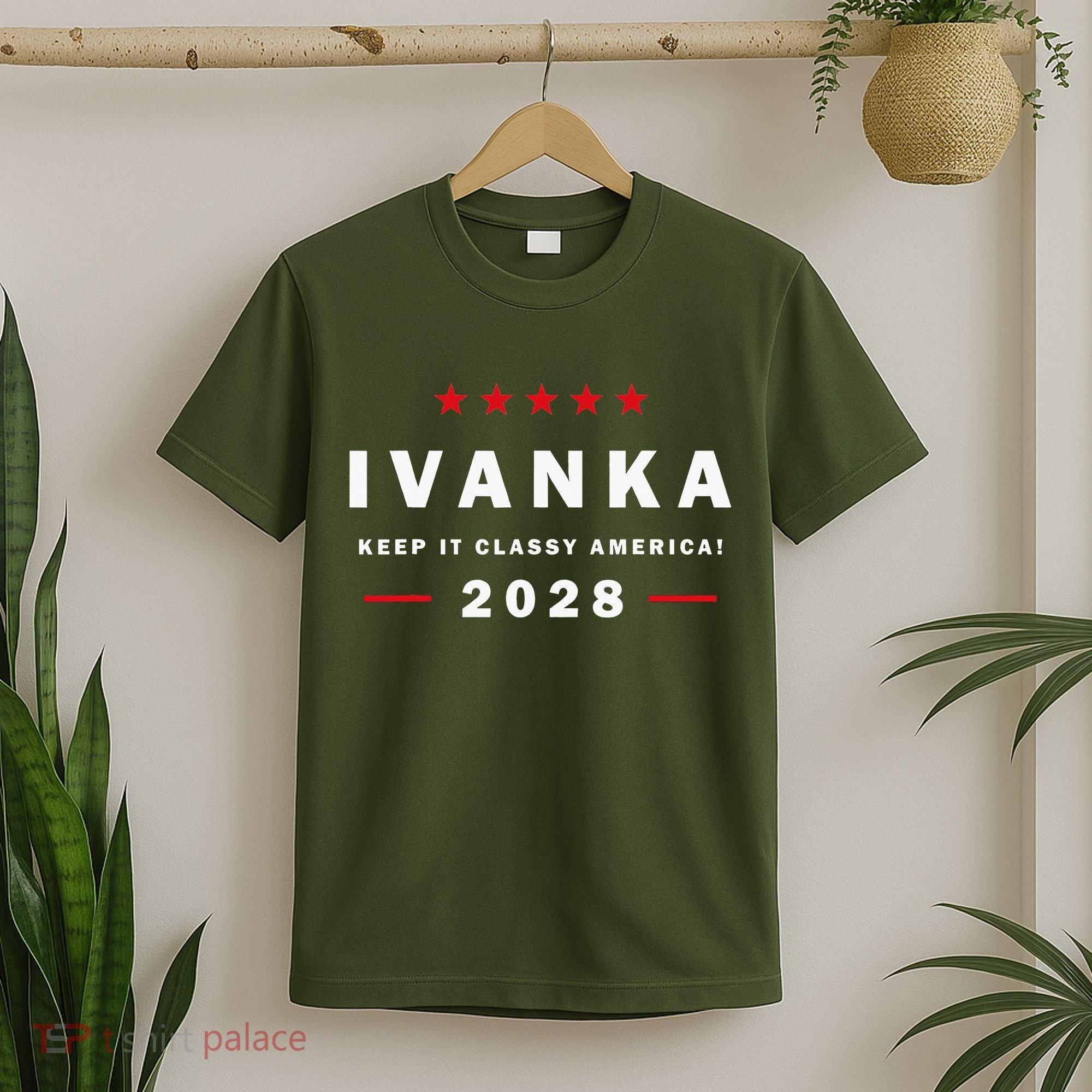 Ivanka For President In 2028 Elections For Political Rallies T-Shirt