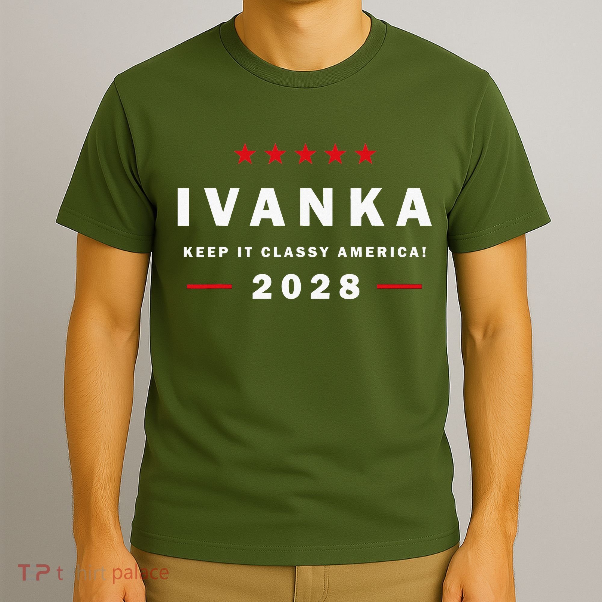Ivanka For President In 2028 Elections For Political Rallies T-Shirt