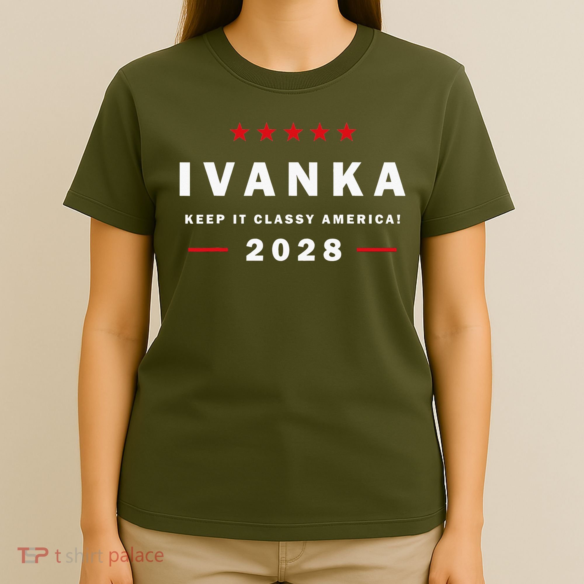 Ivanka For President In 2028 Elections For Political Rallies T-Shirt