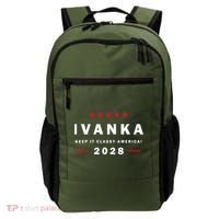 Ivanka For President In 2028 Elections For Political Rallies Backpack thumb 0