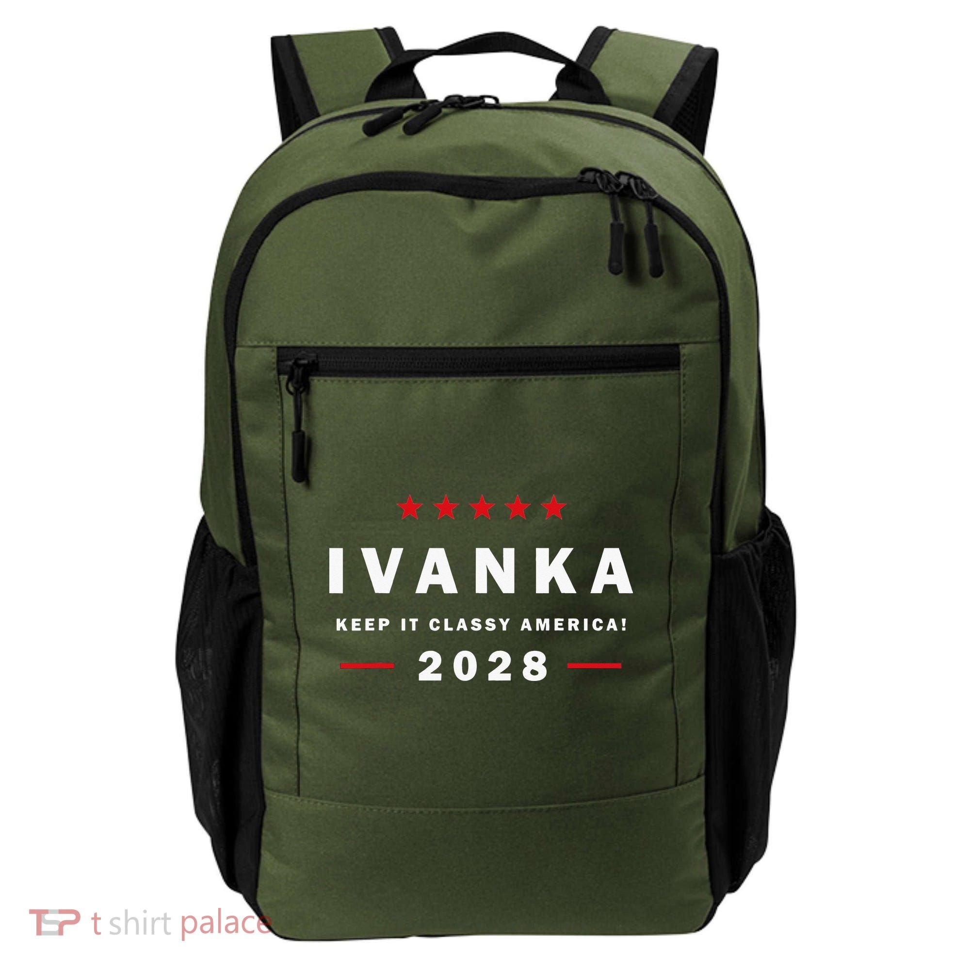 Ivanka For President In 2028 Elections For Political Rallies Backpack