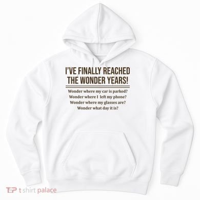 Ive Finally Reached The Wonder Years Funny Hoodie