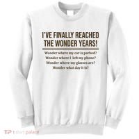 Ive Finally Reached The Wonder Years Funny Sweatshirt thumb 0