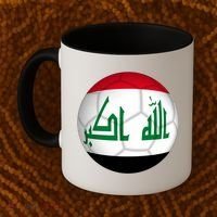 Iraqi Futbol Soccer Team Coffee Mug thumb 2