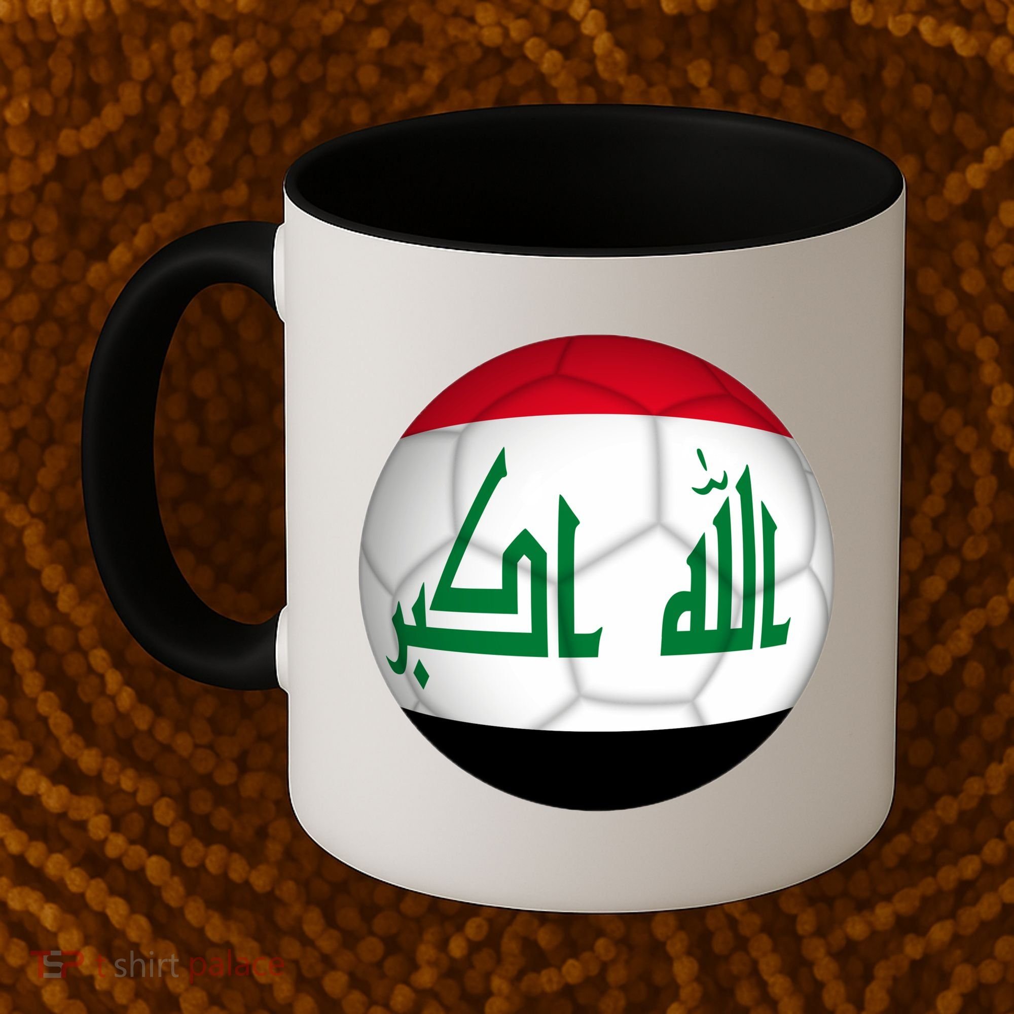 Iraqi Futbol Soccer Team Coffee Mug