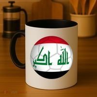Iraqi Futbol Soccer Team Coffee Mug thumb 4