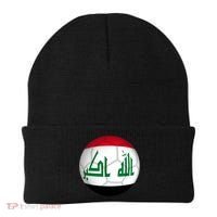 Iraqi Futbol Soccer Team Beanie thumb 0