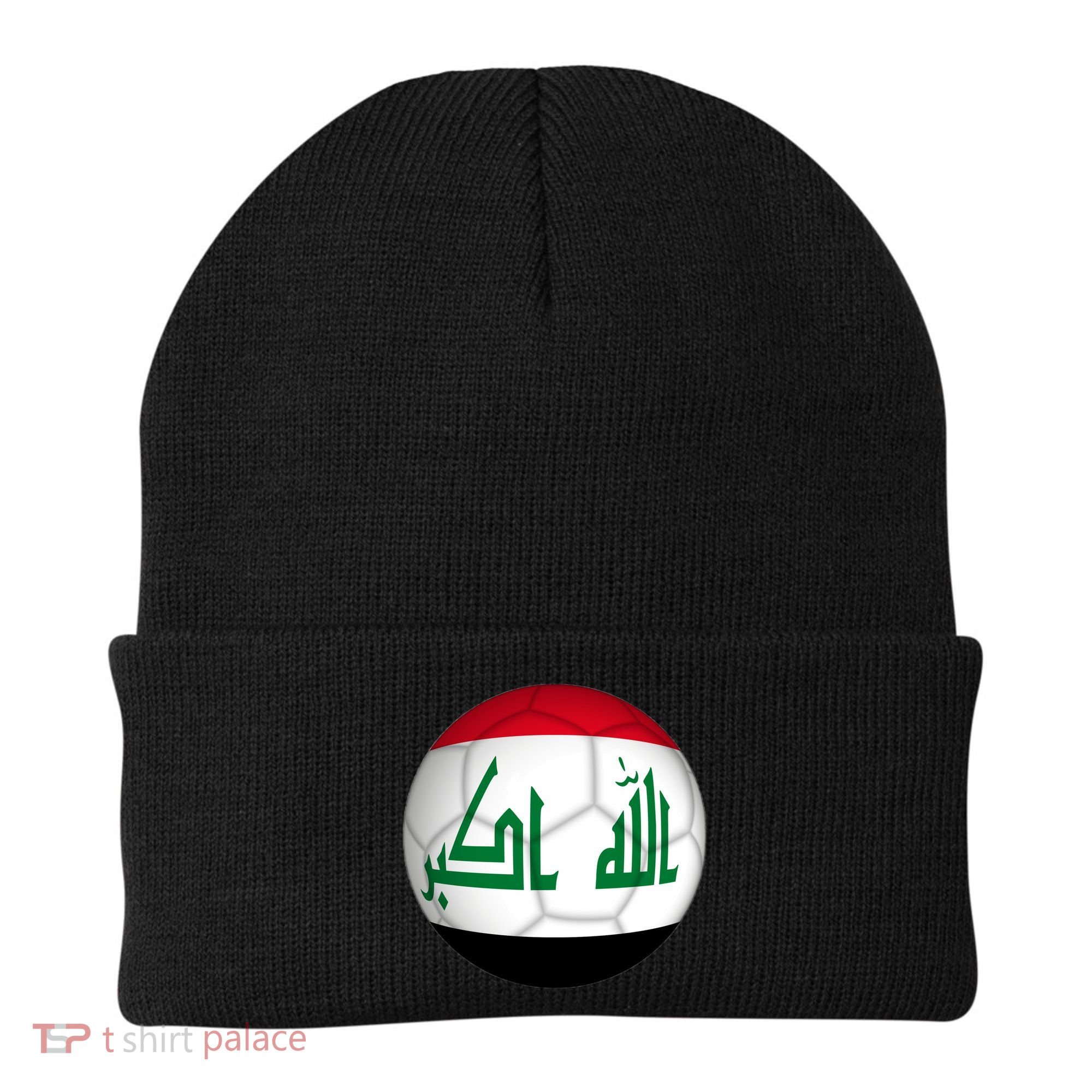 Iraqi Futbol Soccer Team Beanie