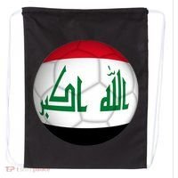 Iraqi Futbol Soccer Team Drawstring Bag thumb 0