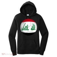 Iraqi Futbol Soccer Team Women's Hoodie thumb 0